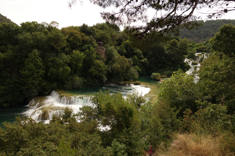 Mon voyageau Parc National Krka en Croatie