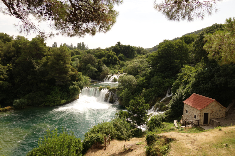 Mon voyageau Parc National Krka en Croatie