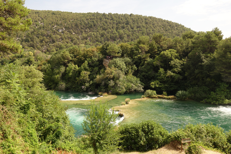 Mon voyageau Parc National Krka en Croatie