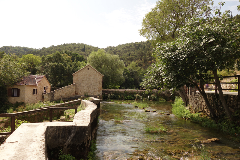 Mon voyageau Parc National Krka en Croatie