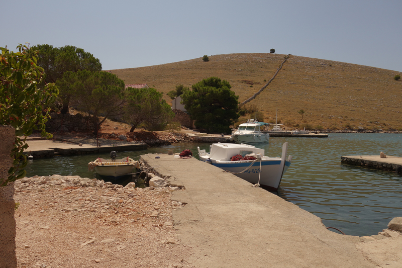 Mon voyage à Vrulje sur l'île de Kornat dans l'Archipel des îles Kornati en Croatie