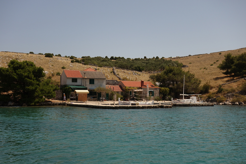 Mon voyage à Vrulje sur l'île de Kornat dans l'Archipel des îles Kornati en Croatie