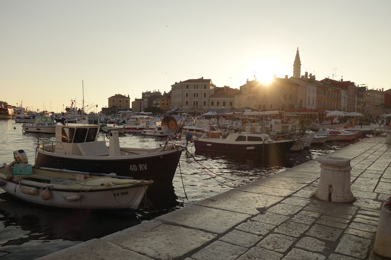 Mon voyage à Rovinj en Croatie