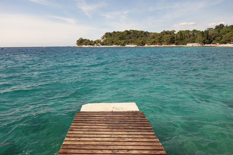 Mon voyage au Parc Naturel Golden Cape Forest à Rovinj en Croatie