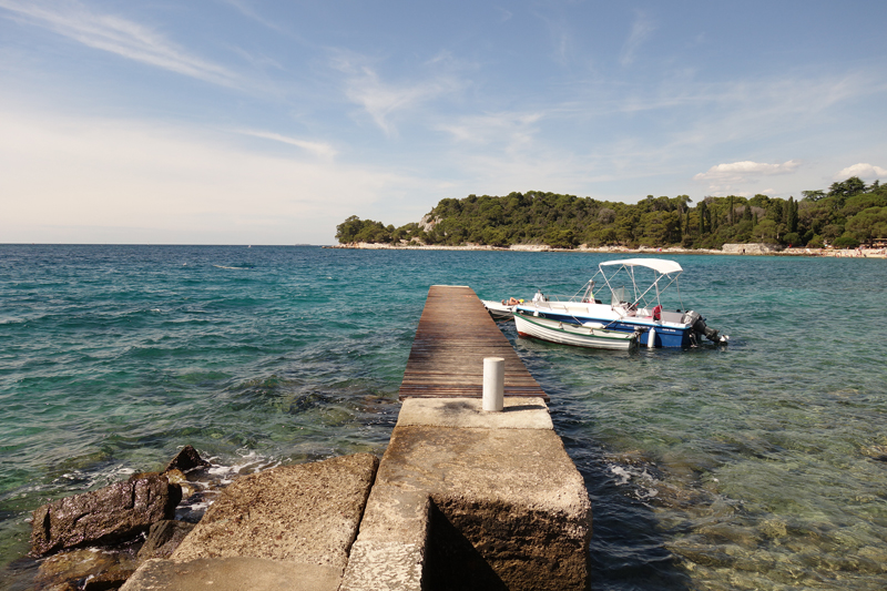 Mon voyage au Parc Naturel Golden Cape Forest à Rovinj en Croatie