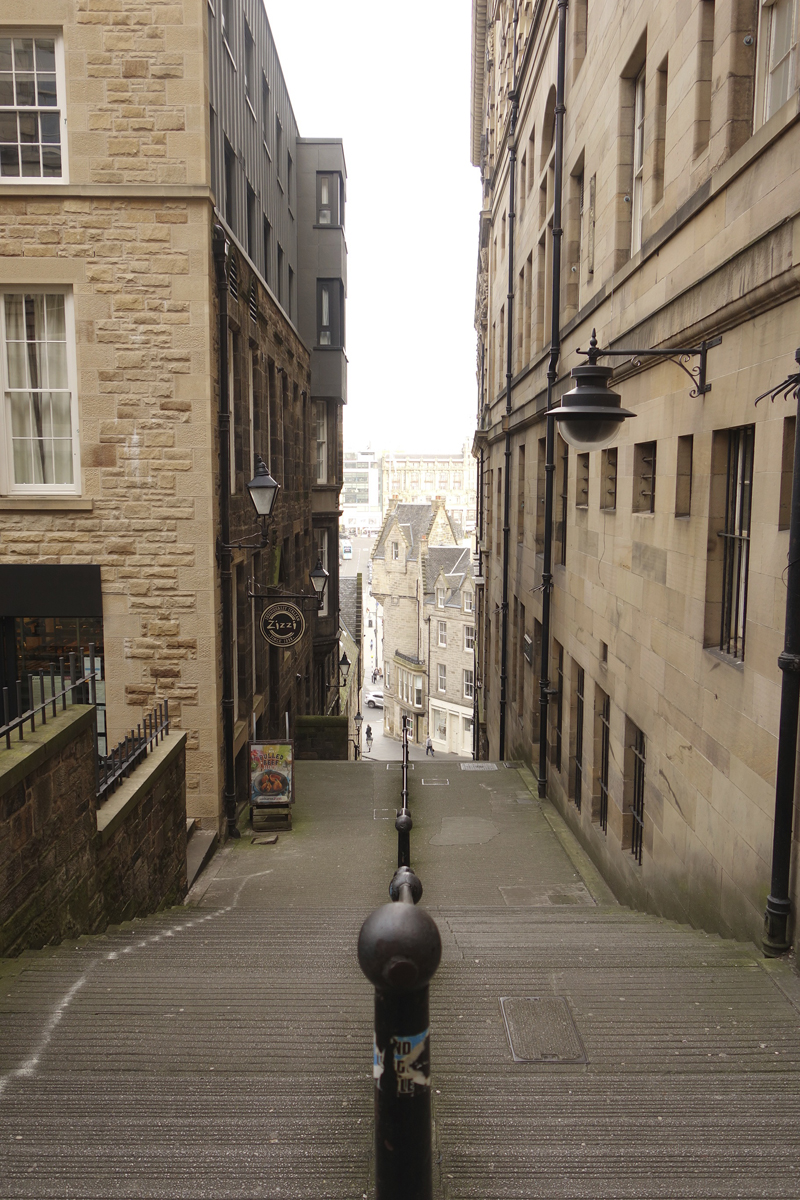 Mon voyage à Édimbourg en Écosse Autour de High Street