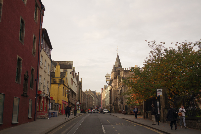 Mon voyage à Édimbourg en Écosse Autour de High Street