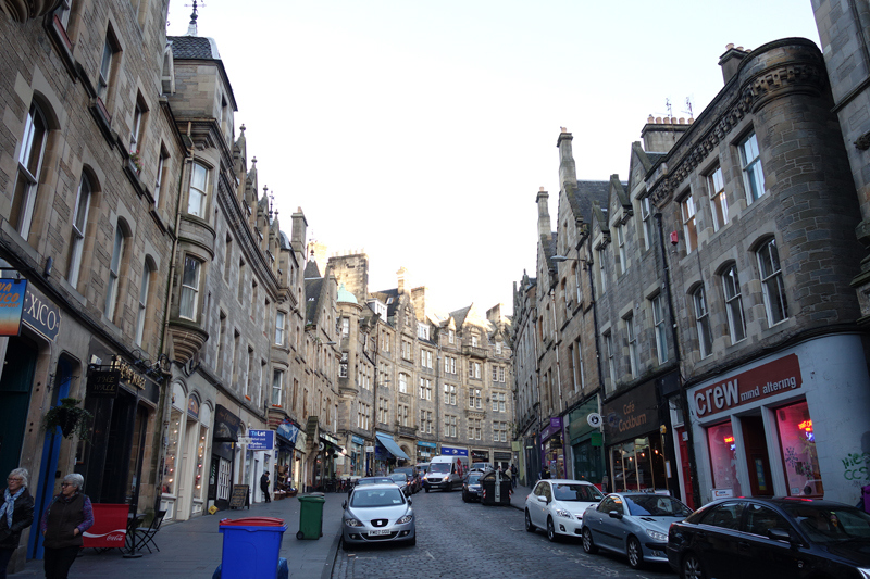 Mon voyage à Édimbourg en Écosse Autour de High Street