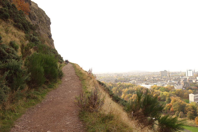 Mon voyage à Édimbourg en Écosse Holyrood Park et Arthur's Seat