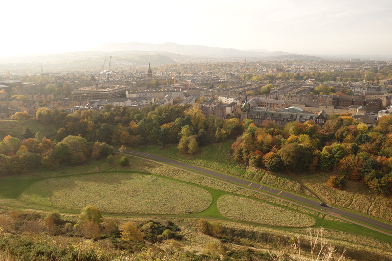Mon voyage à Édimbourg en Écosse Holyrood Park et Arthur's Seat