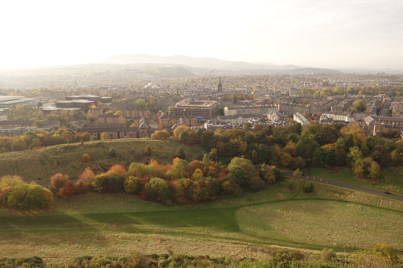 Mon voyage à Édimbourg en Écosse Holyrood Park et Arthur's Seat