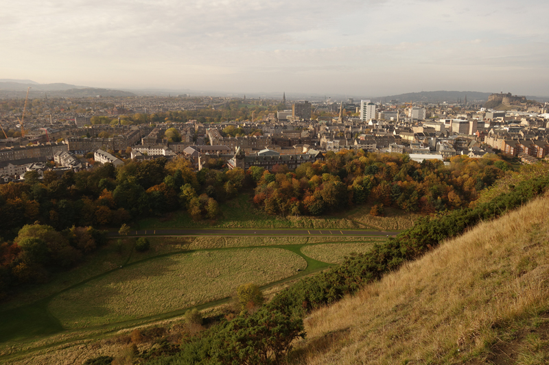 Mon voyage à Édimbourg en Écosse Holyrood Park et Arthur's Seat