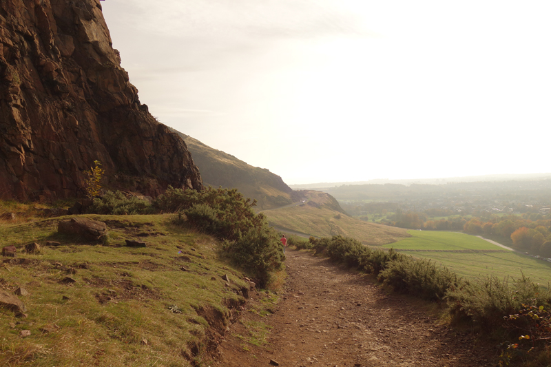 Mon voyage à Édimbourg en Écosse Holyrood Park et Arthur's Seat