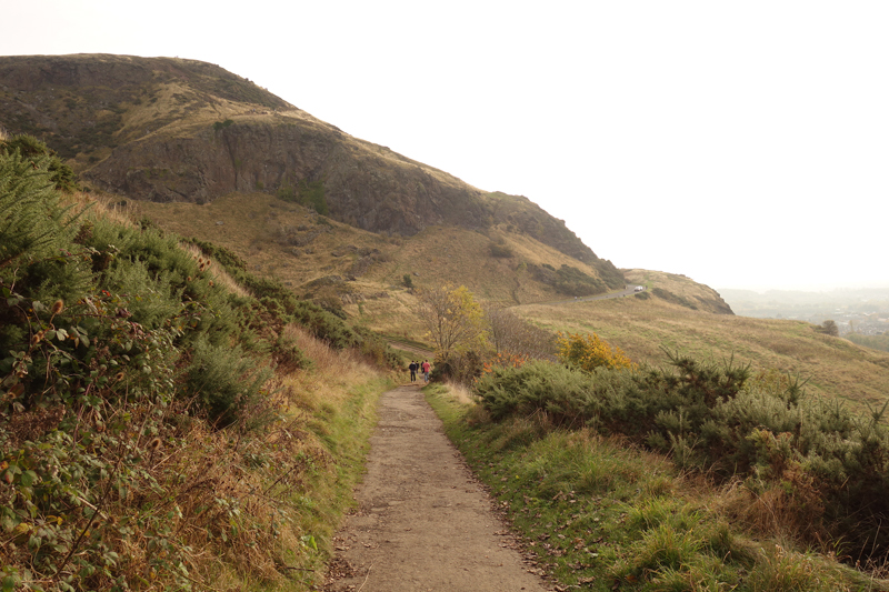 Mon voyage à Édimbourg en Écosse Holyrood Park et Arthur's Seat