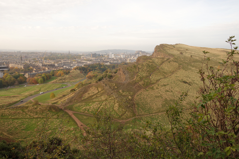 Mon voyage à Édimbourg en Écosse Holyrood Park et Arthur's Seat