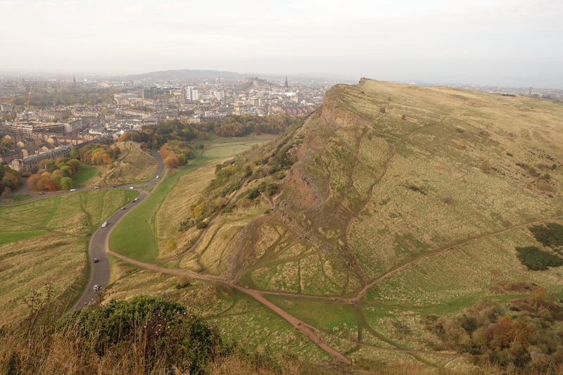 Mon voyage à Édimbourg en Écosse Holyrood Park et Arthur's Seat