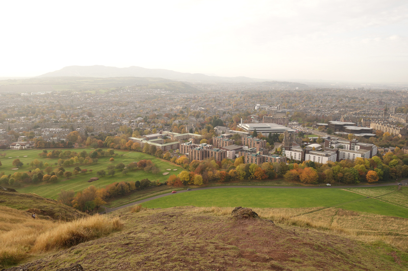 Mon voyage à Édimbourg en Écosse Holyrood Park et Arthur's Seat