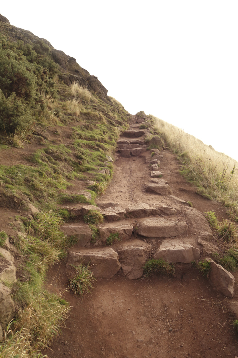 Mon voyage à Édimbourg en Écosse Holyrood Park et Arthur's Seat