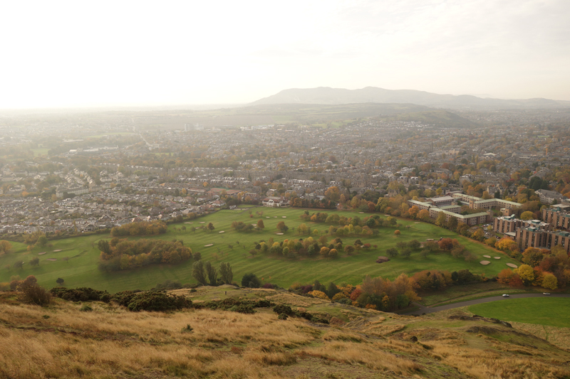 Mon voyage à Édimbourg en Écosse Holyrood Park et Arthur's Seat