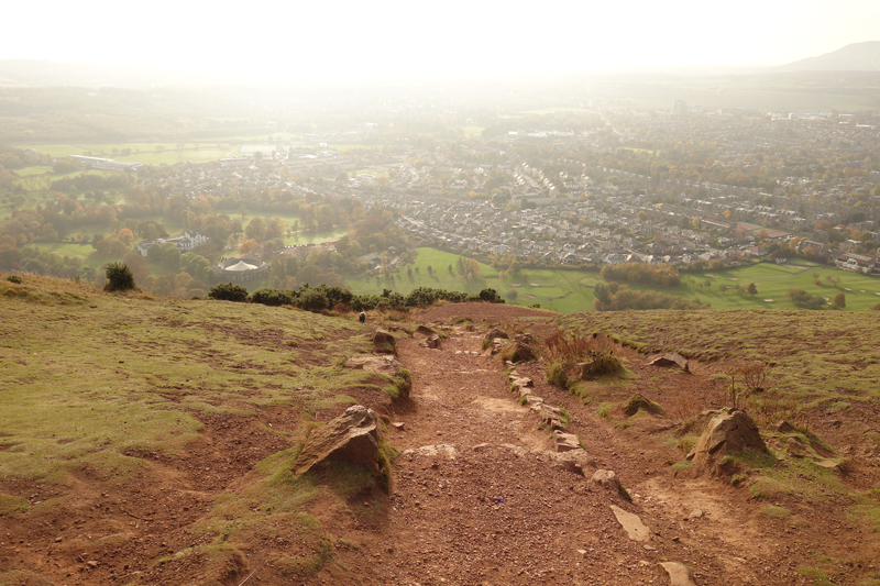 Mon voyage à Édimbourg en Écosse Holyrood Park et Arthur's Seat