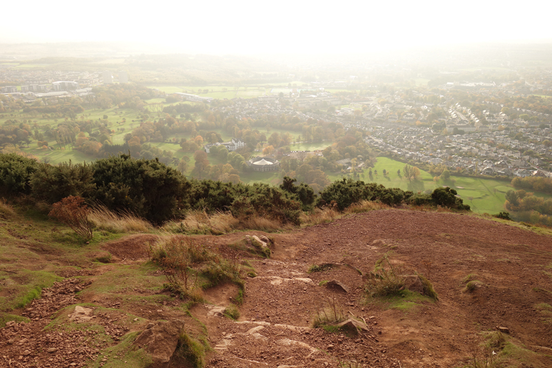 Mon voyage à Édimbourg en Écosse Holyrood Park et Arthur's Seat