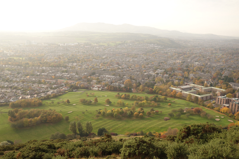 Mon voyage à Édimbourg en Écosse Holyrood Park et Arthur's Seat