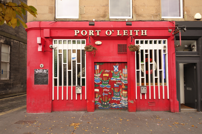 Mon voyage dans le Quartier du port de Leith à Édimbourg en Écosse