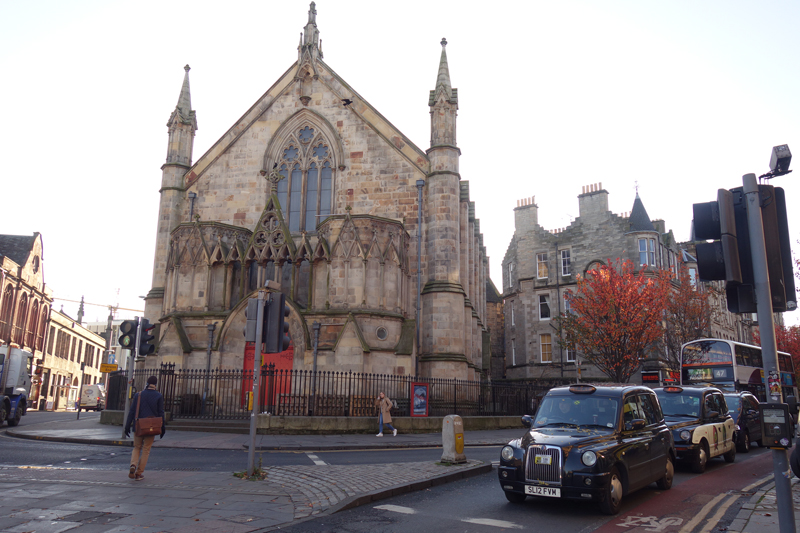 Mon voyage à Old Town West et Grassmarket à Édimbourg en Écosse