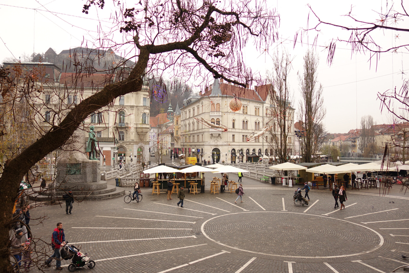 Mon voyage à Ljubljana en Slovénie