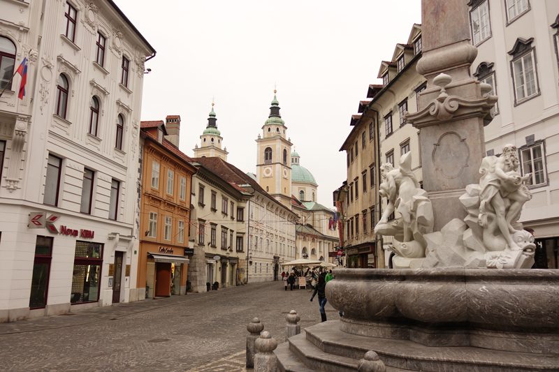 Mon voyage à Ljubljana en Slovénie