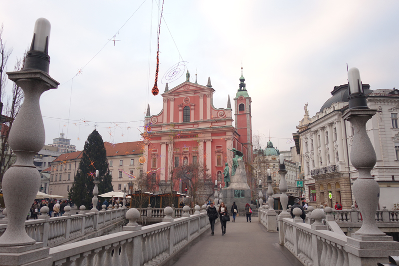 Mon voyage à Ljubljana en Slovénie