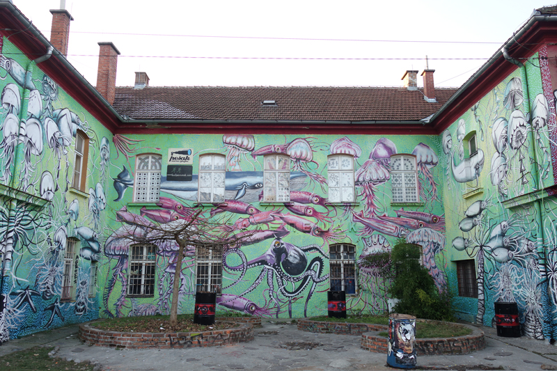 Mon voyage au Squat d'artistes Metelkova à Ljubljana en Slovénie