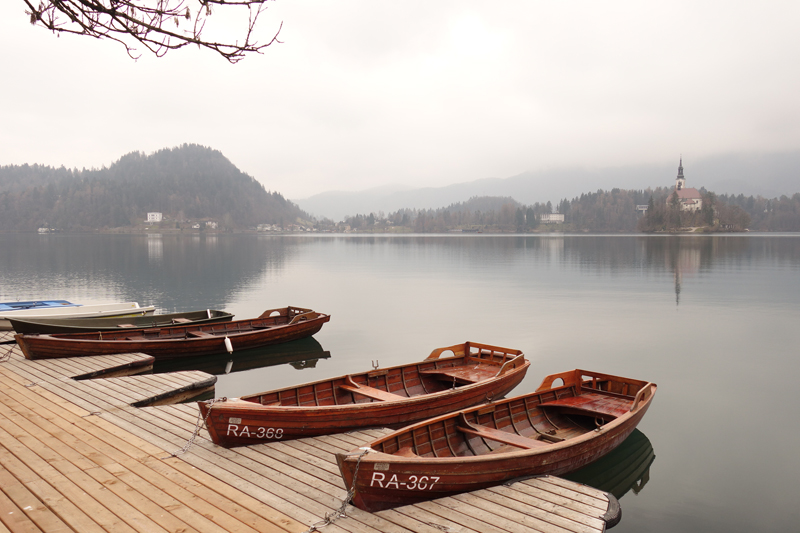 Mon voyage à Bled en Slovénie