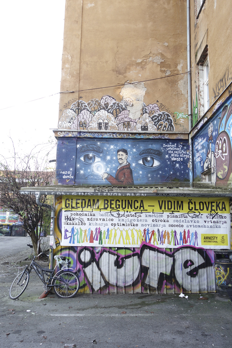 Mon voyage au Squat d'artistes Metelkova à Ljubljana en Slovénie