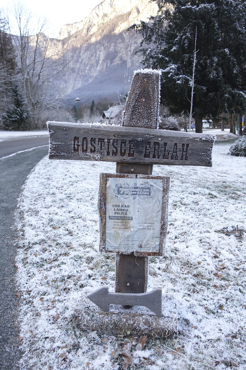 Mon voyage à Bohinj en Slovénie