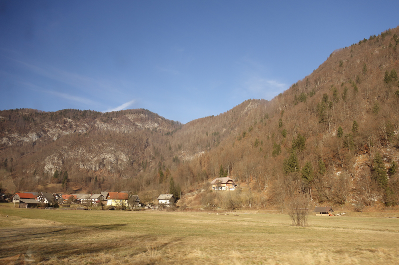 Mon voyage de Ljubljana à Bohinj en Slovénie