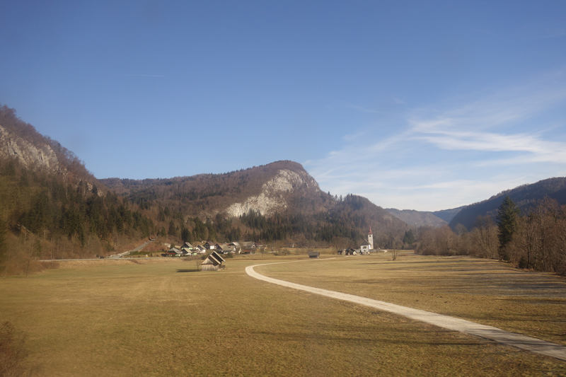 Mon voyage de Ljubljana à Bohinj en Slovénie