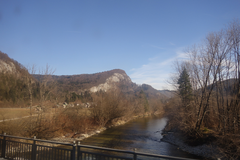 Mon voyage de Ljubljana à Bohinj en Slovénie