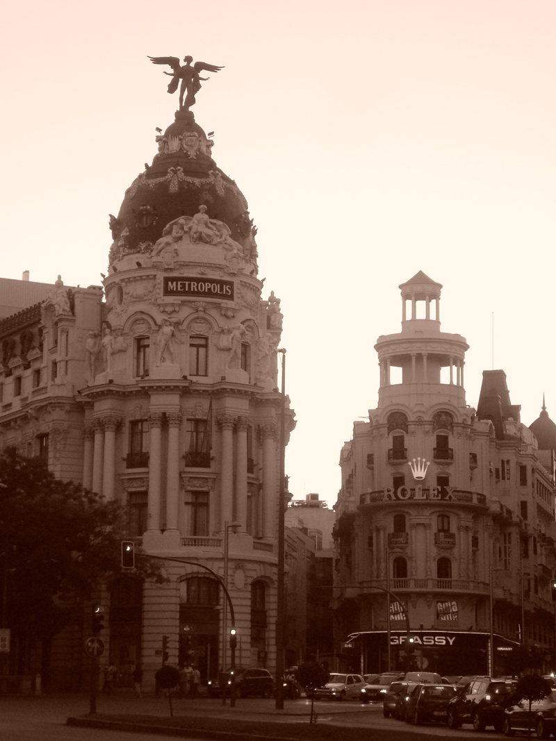 Mon voyage à Madrid