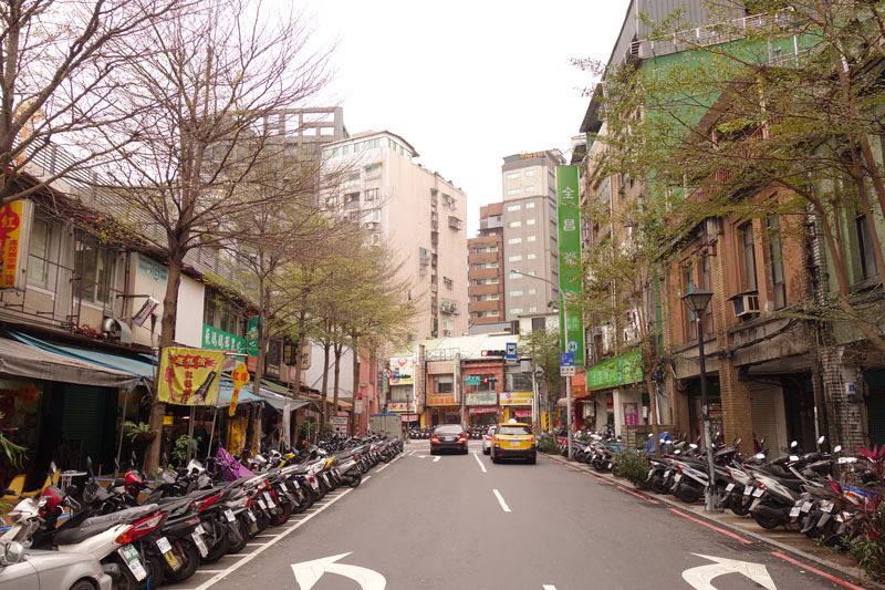Voyage dans le quartier Ximen à Taipei Taïwan