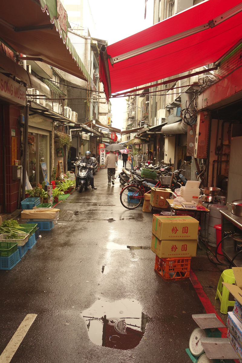 Voyage à Taipei à Taïwan Quartier Dihua street