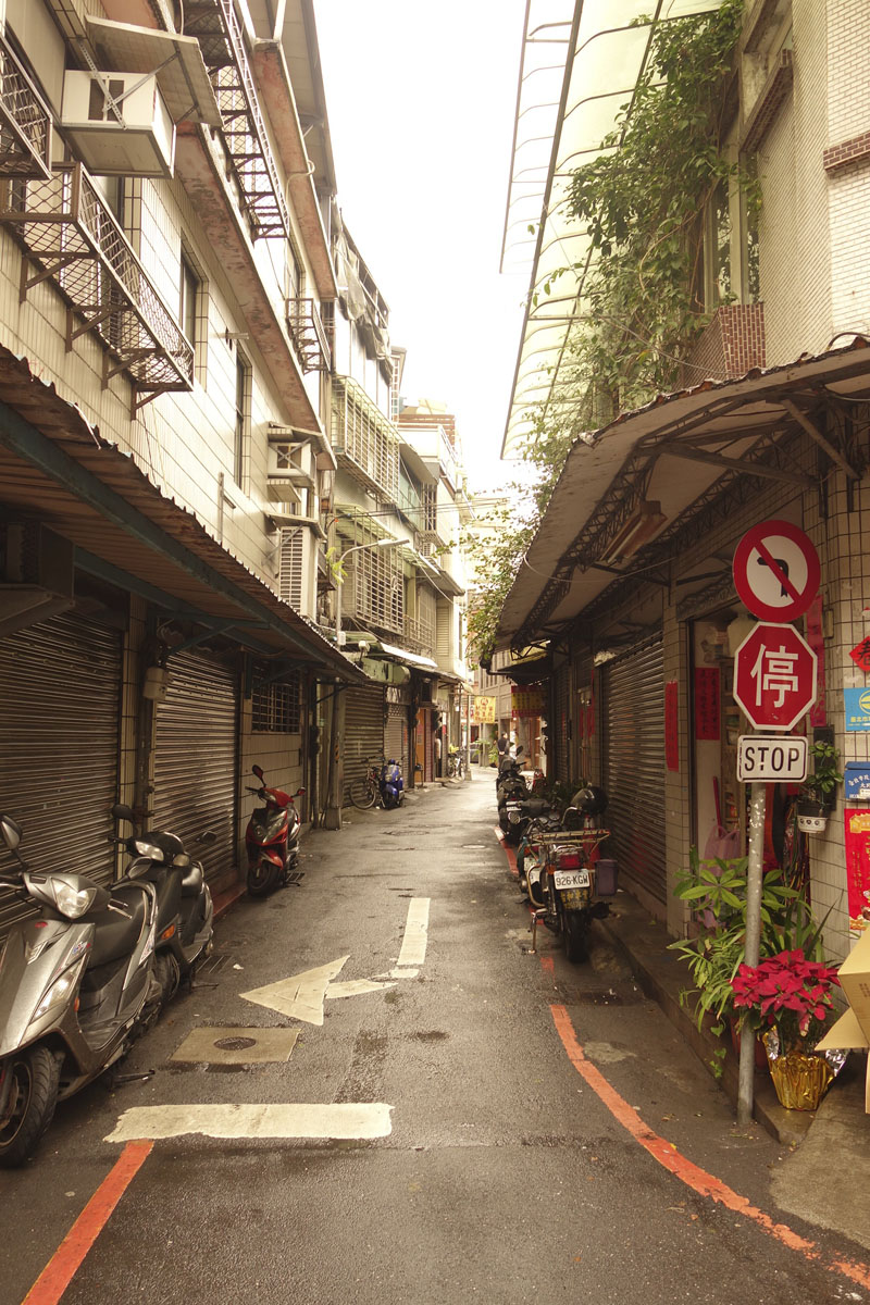 Voyage à Taipei à Taïwan Quartier Dihua street