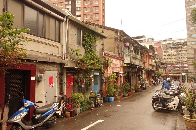 Voyage à Taipei à Taïwan Quartier Dihua street