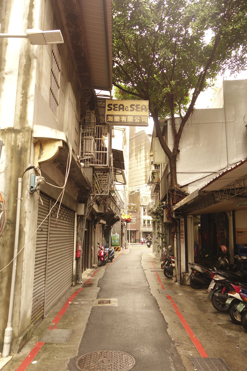 Voyage à Taipei à Taïwan Quartier Dihua street