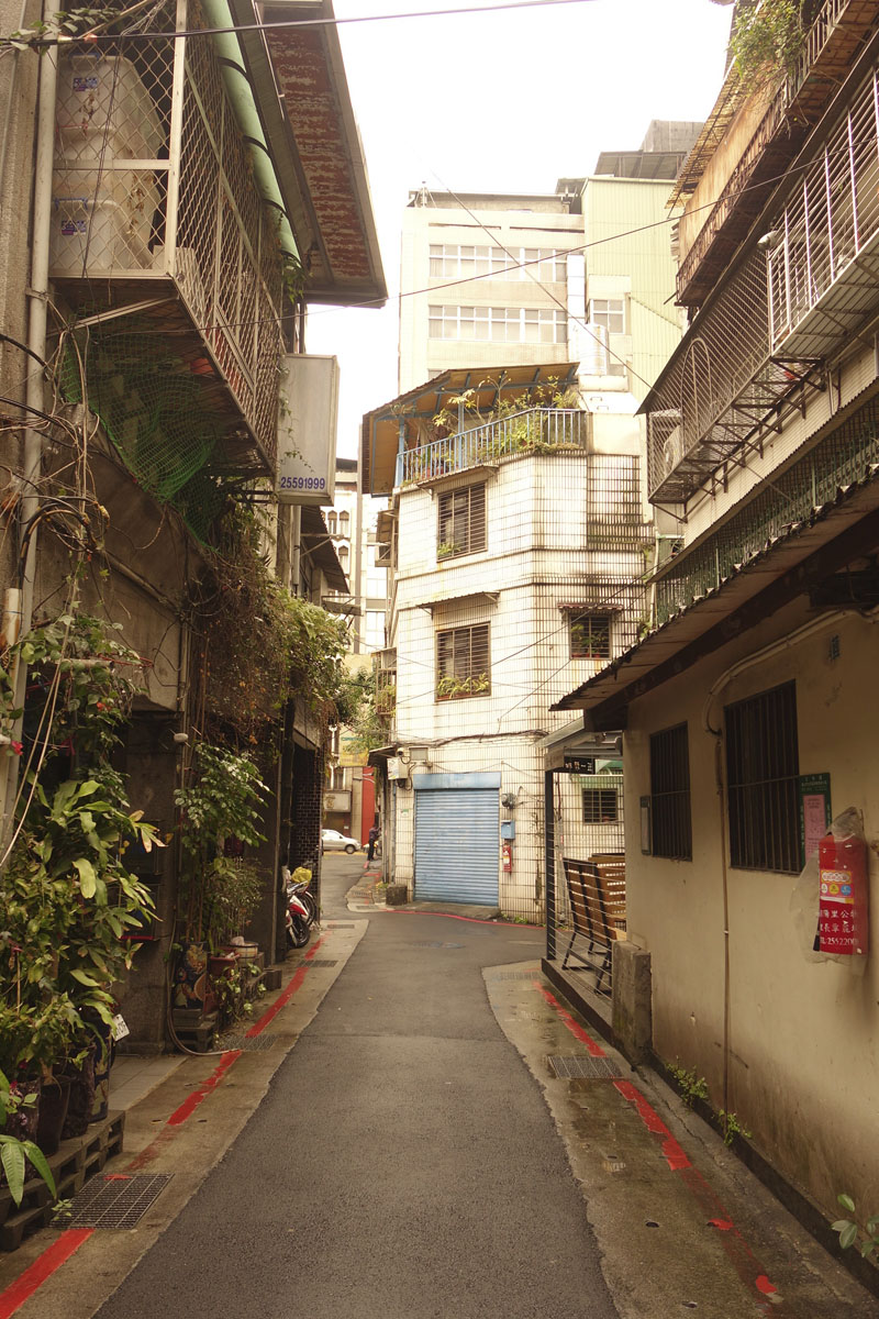 Voyage à Taipei à Taïwan Quartier Dihua street