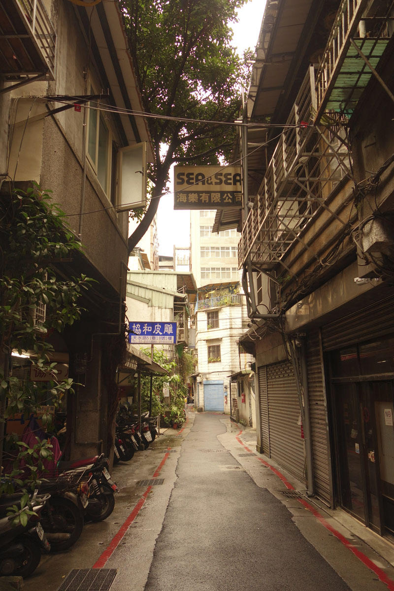 Voyage à Taipei à Taïwan Quartier Dihua street