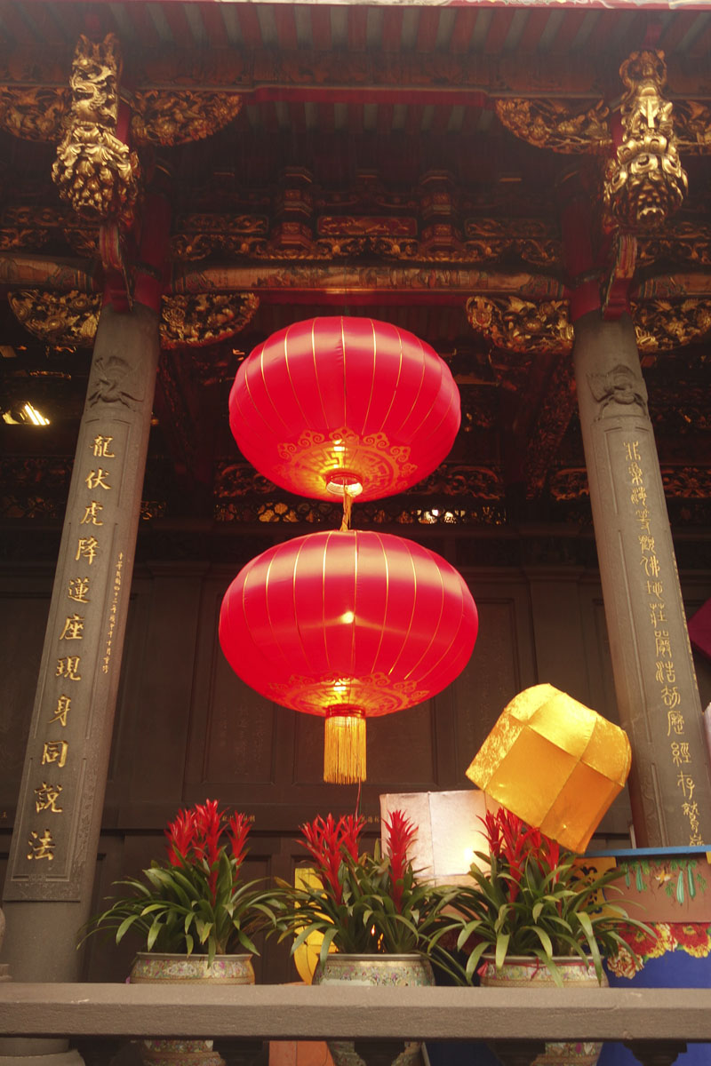 Voyage à Taipei à Taïwan Quartier Wanuha Temple Lunghshan