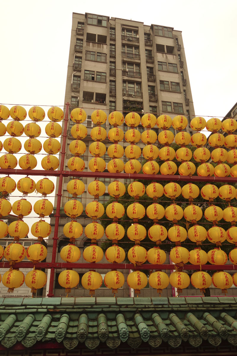 Voyage à Taipei à Taïwan Quartier Wanuha Temple Lunghshan