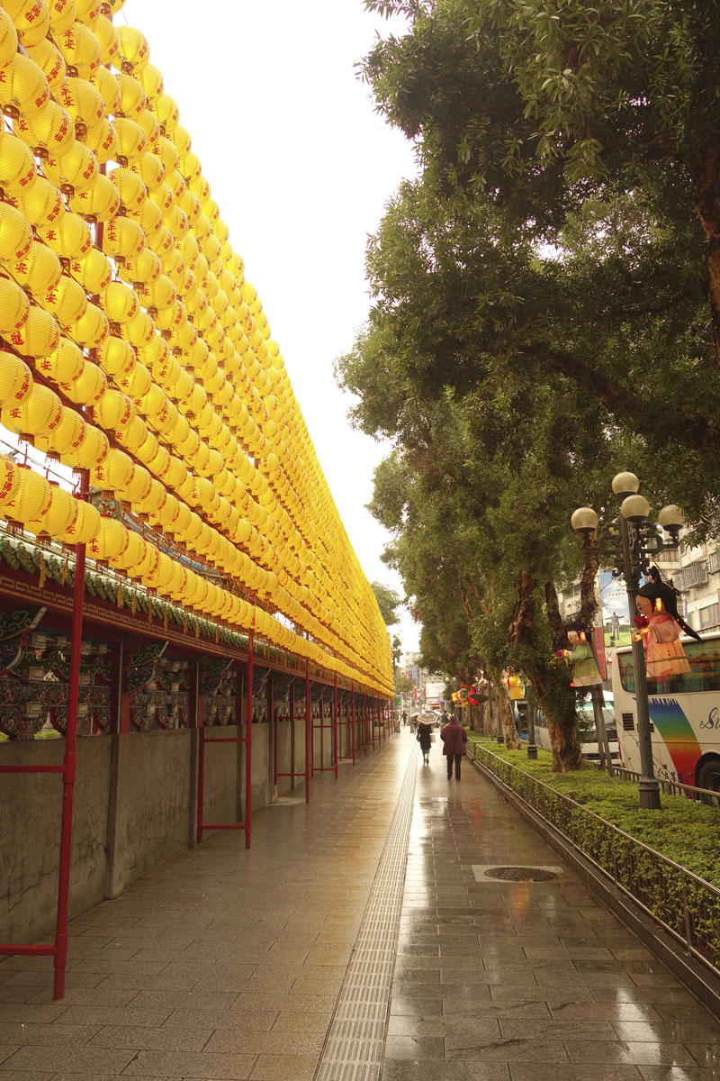 Voyage à Taipei à Taïwan Quartier Wanuha Temple Lunghshan