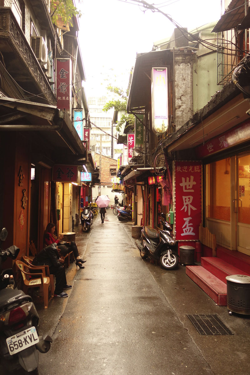 Voyage à Taipei à Taïwan Quartier Wanuha
